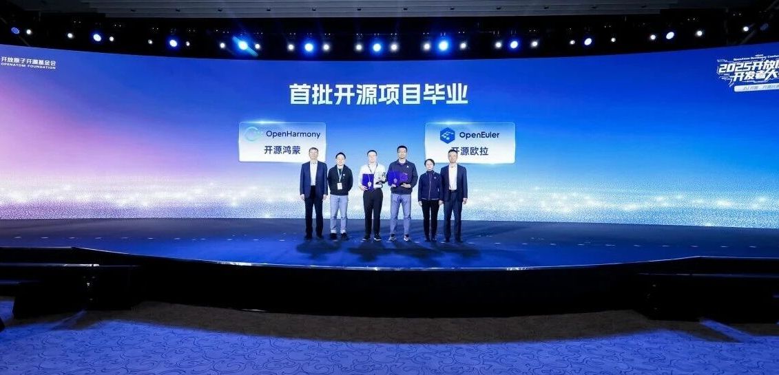 开源鸿蒙和开源欧拉通过评审，成为开放原子开源基金会首批毕业项目
